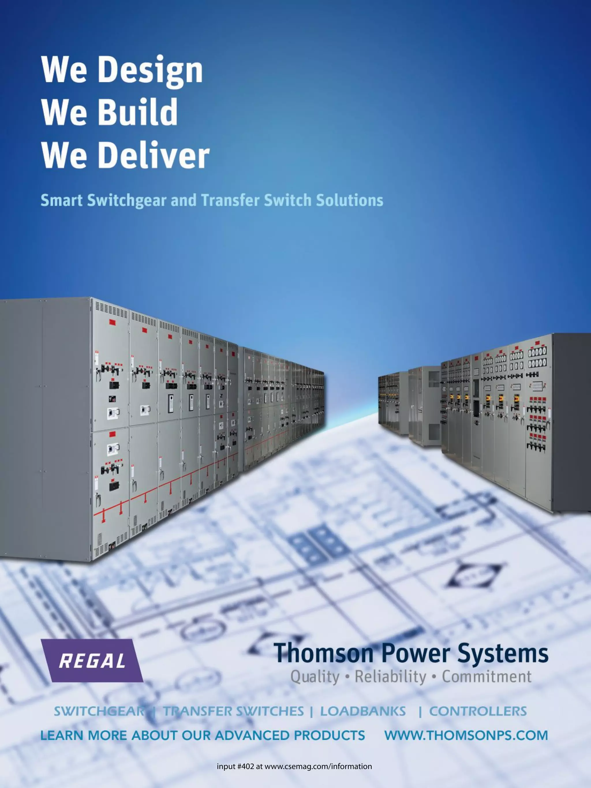 input #402 at www.csemag.com/information
 