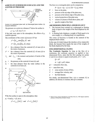 Fe fluid mechanics