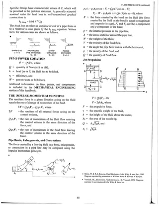 Fe fluid mechanics