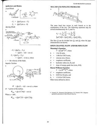 Fe fluid mechanics