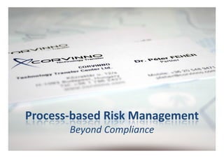 Process Based Risk Management | PDF | Business | Business and Finance