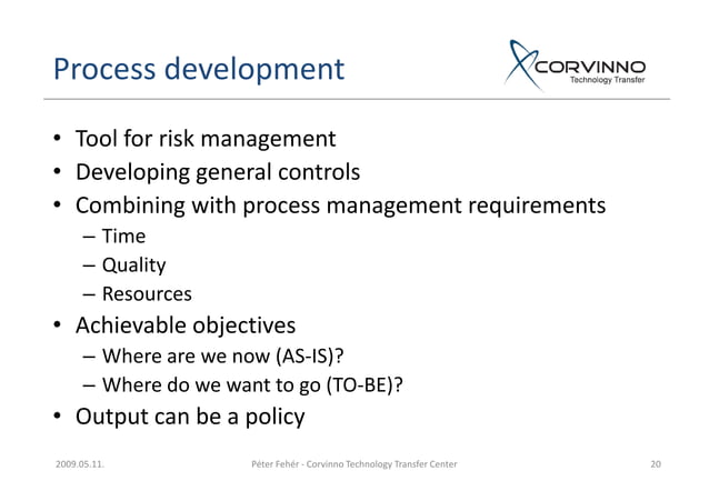 Process Based Risk Management | PDF | Business | Business and Finance