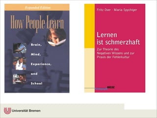 Fehler im Unterricht konstruktiv nutzen