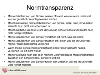 Fehler im Unterricht konstruktiv nutzen