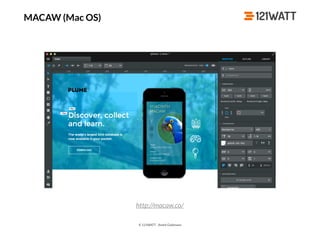 © 121WATT - André Goldmann
http://macaw.co/
MACAW (Mac OS)
 