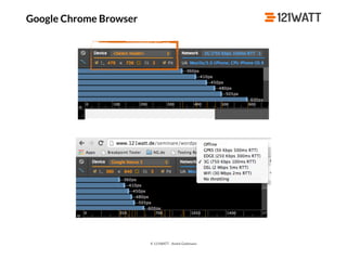 © 121WATT - André Goldmann
Google Chrome Browser
 