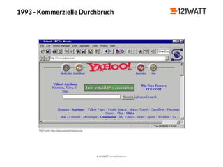 © 121WATT - André Goldmann
1993 - Kommerzielle Durchbruch
Bild Quelle: http://www.computerhistory.org/
 