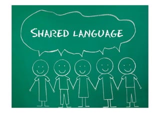 Shared language
 