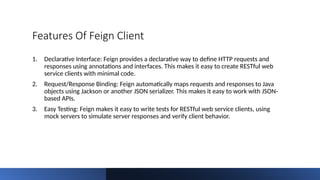 Introduction to FeignClient setup guide and basics | PPTX