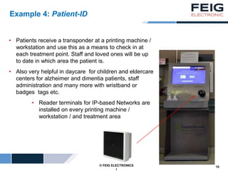 SAFETY CONSIDERATIONS FOR RFID IN HEALTHCARE MEDICAL DEVICES by FEIG ...