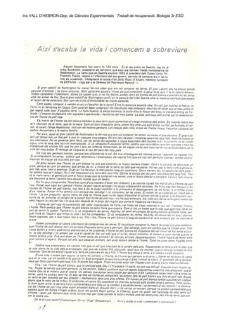 Ins VALL D’HEBRON-Dep. de Ciències Experimentals Treball de recuperació. Biologia 3r ESO 
 
 
 
 