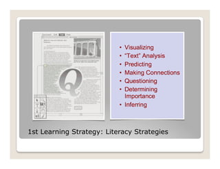 Overview of the Framework for Effective Instruction | PDF