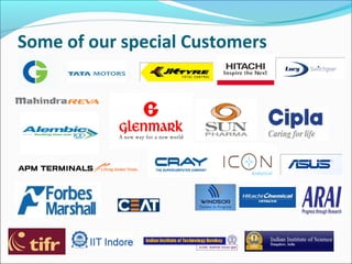 Some of our special Customers
 