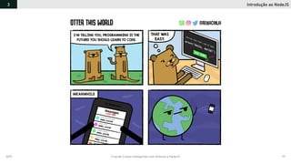 2019 Criando Coisas Inteligentes com Arduino e NodeJS 77
Introdução ao NodeJS3
 