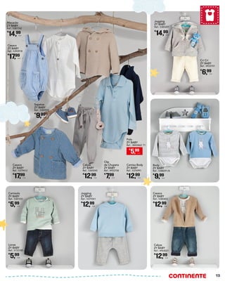 Clip
de Chupeta
ZY BABY
Ref.: 4933758
€
7,99
Unid.
Sapatos
ZY BABY
Ref.: 5383949
€
9,99
Unid.
Camisa Body
ZY BABY
Ref.: 5376991
€
12,99
Unid.
Calças
ZY BABY
Ref.: 4964021
€
12,99
Unid.
Jogging
ZY BABY
Ref.: 5379341
€
12,99
Unid.
Lonas
ZY BABY
Ref.: 5153185
€
5,99
Unid.
Casaco
ZY BABY
Ref.: 5380403
€
12,99
Unid.
Camisola
ZY BABY
Ref.: 5381031
€
5,99
Unid.
Calças
ZY BABY
Ref.: 5369245
€
12,99
Unid.
Casaco
ZY BABY
Ref.: 5393918
€
17,99
Unid.
Casaco
ZY BABY
Ref.: 5379412
€
17,99
Unid.
Body
ZY BABY
Ref.: 5388291/8
€
9,99
Unid.
Jogging
ZY BABY
Ref.: 5385201
€
14,99
Unid.
Cri Cri
ZY BABY
Ref.: 4933701
€
6,99
Unid.
Macacão
ZY BABY
Ref.: 5381742
€
14,99
Unid.
€
5,99
Unid.
Polo
ZY BABY
Ref.: 3843462/ 71
13
 