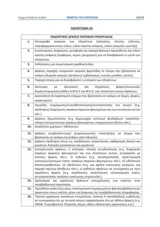 ΕΦΗΜΕΡΙΔΑ TΗΣ ΚΥΒΕΡΝΗΣΕΩΣ 60549
Τεύχος B’5926/25.10.2024
123
ɅȰɆȰɆɈȸɀȰsȻȻ

ȵɁȴȵȻȾɈȻȾȵɇȴɆȰɇȵȻɇɅȰɆɃɍɏɁɅɆɃȵɆȳȰɇȻȰɇ
ϭ͘  Ⱦɲʏɲɶʌɲʔɼ ɲʆɲɶʃʙʆ ʏʘʆ ʋʄɻɶɹʆʏʘʆ ;ʍʏɹɶɲʍɻʎ͕ ʍʀʏɿʍɻʎ͕ ɹʆɷʐʍɻʎ͕
ɿɲʏʌʉʔɲʌʅɲʃɸʐʏɿʃʙʆɸɿɷʙʆ͕ɸɿɷʙʆʋʌʙʏɻʎɲʆɳɶʃɻʎ͕ɸɿɷʙʆɲʏʉʅɿʃɼʎʐɶɿɸɿʆɼʎͿ͘
Ϯ͘  ɇʐɶʃɹʆʏʌʘʍɻ͕ɷɿɲʖɸʀʌɿʍɻ͕ʅɸʏɲʔʉʌɳʃɲɿʋɲʌʉʖɼɴɲʍɿʃʙʆʋʌʉʅɻɽɸɿʙʆʃɲɿɸɿɷʙʆ
ʋʌʙʏɻʎɲʆɳɶʃɻʎ;ʏʌʉʔʀʅʘʆ͕ʆɸʌʉʑ͕ʌʉʐʖɿʍʅʉʑͿɶɿɲʆɲɷɿɲʍʔɲʄɿʍʏɸʀɻʐɶɸʀɲʏʘʆ
ʋʄɻɶɹʆʏʘʆ͘
ϯ͘  ȵʃɷɻʄʙʍɸɿʎɶɿɲʍʐɶʃɹʆʏʌʘʍɻɲɶɲɽʙʆͬɸɿɷʙʆ͘
ϰ͘  ȴʌɳʍɸɿʎʋɲʌʉʖɼʎʐʋɻʌɸʍɿʙʆɿɲʏʌɿʃɼʎʔʌʉʆʏʀɷɲʎʍɸɳʏʉʅɲʋʉʐɴʌʀʍʃʉʆʏɲɿʍɸ
ɲʆɳɶʃɻ;ɷʘʌɸɳʆɿɲʏʌɿʃɹʎɸʇɸʏɳʍɸɿʎͬɸʅɴʉʄɿɲʍʅʉʀ͕ʃɿʆɻʏɹʎʅʉʆɳɷɸʎʐɶɸʀɲʎͿ͘
ϱ͘  Ʌɲʌʉʖɼʍʏɹɶɻʎɶɿɲʆɲɷɿɲʍʔɲʄɿʍʏɸʀɻʍʏɹɶɲʍɻʏʘʆʋʄɻɶɹʆʏʘʆ͘
ϲ͘  ȴɿʃʏʑʘʍɻ ʅɸ ɿɷɿʘʏɿʃʉʑʎ ʃɲɿ ɷɻʅʊʍɿʉʐʎ ʔʉʌɸʀʎͬʃʉɿʆʘʆɿʃɹʎ
ɷʉʅɹʎͬɸʋɿʖɸɿʌɼʍɸɿʎͬɳʄʄɸʎȰ͘ɀ͘Ⱦ͘ȵʃɲɿɀ͘Ⱦ͘Ƀ͘ɶɿɲʐʄʉʋʉʀɻʍɻʃʉɿʆʙʆɷʌɳʍɸʘʆ͘
ϳ͘  ȴɿɲʍʑʆɷɸʍɻΘʋɲʌɲʋʉʅʋɼɲʏʊʅʘʆʋʉʐɴʌʀʍʃʉʆʏɲɿʍɸɲʆɳɶʃɻʍɸɷʉʅɹʎ͕ʔʉʌɸʀʎ͕
ʉʌɶɲʆɿʍʅʉʑʎ͘
ϴ͘  ȸʅɸʌʀɷɸʎ ɸʆɻʅɹʌʘʍɻʎͬɸʐɲɿʍɽɻʏʉʋʉʀɻʍɻʎͬʃɿʆɻʏʉʋʉʀɻʍɻʎ ʏʉʐ ʃʉɿʆʉʑ ;ʋ͘ʖ͘
ʋʌʊʄɻʗɻʎͬɷɿɲʖɸʀʌɿʍɻʎɲʃʌɲʀʘʆʃɲɿʌɿʃʙʆʔɲɿʆʉʅɹʆʘʆʃɲɿʏʘʆʍʐʆɸʋɸɿʙʆɲʐʏʙʆ
ʃʄʋ͘Ϳ͘
ϵ͘  ȴʌɳʍɸɿʎ ɷɻʅʉʍɿʊʏɻʏɲʎ ;ʋ͘ʖ͘ ɷɻʅɿʉʐʌɶʀɲ ɸʆʏʑʋʘʆͬ ʔʐʄʄɲɷʀʘʆͬ ŶĞǁƐůĞƚƚĞƌ͕
ʉɷɻɶʉʑɲʆʏɿʅɸʏʙʋɿʍɻʎɲʃʌɲʀʘʆʔɲɿʆʉʅɹʆʘʆ͕ɸʆɻʅɸʌʘʏɿʃʙʆɴʀʆʏɸʉʃʄʋ͘Ϳ͘
ϭϬ͘  Ȱʆɲɺɼʏɻʍɻʖʉʌɻɶʙʆͬɸɽɸʄʉʆʏʙʆ͘
ϭϭ͘  ȴʌɳʍɸɿʎ ʍʐʅɴʉʐʄɸʐʏɿʃɼʎͬ ʗʐʖʉʃʉɿʆʘʆɿʃɼʎ ʐʋʉʍʏɼʌɿʇɻʎ ʍɸ ɳʏʉʅɲ ʋʉʐ
ɴʌʀʍʃʉʆʏɲɿʍɸɲʆɳɶʃɻ;ʍʐʆɸɷʌʀɸʎɲʋʊɸɿɷɿʃʉʑʎͿ͘
ϭϮ͘  ȴʌɳʍɸɿʎʋʌʊʄɻʗɻʎʊʋʘʎʋ͘ʖ͘ɲʆɲɷɳʍʘʍɻ͕ɲʆɲʃʑʃʄʘʍɻ͕ʃɲɽɲʌɿʍʅʊʎɷɲʍʙʆʃɲɿ
ʌɸʅɳʏʘʆ͕ɷɿɳʆʉɿʇɻʅʉʆʉʋɲʏɿʙʆʃɲɿʌɸʅɳʏʘʆͿ͘
ϭϯ͘  ȵʃʋɲɿɷɸʐʏɿʃɹʎ ȴʌɳʍɸɿʎ͗ ŝͿ ʍʏɸʄɸʖʙʆ ʏʉʋɿʃɼʎ ɲʐʏʉɷɿʉʀʃɻʍɻʎ ;ʋ͘ʖ͘ ɷɿɲʖɸʀʌɿʍɻ
ɲʃʌɲʀʘʆ ʃɲɿʌɿʃʙʆ ʔɲɿʆʉʅɹʆʘʆ ʃɲɿ ʏʘʆ ʍʐʆɸʋɸɿʙʆ ɲʐʏʙʆ͕ ʍʐʆɸʌɶɲʍʀɲ ʅɸ
ʄʉɿʋʉʑʎ ʔʉʌɸʀʎ ʃʄʋ͘Ϳ͕ ŝŝͿ ʋʉʄɿʏʙʆ ;ʋ͘ʖ͘ ɲʐʏʉʋʌʉʍʏɲʍʀɲ͕ ʋʌʉɸʏʉɿʅɲʍʀɲ
ʃɲʏʉɿʃɿʙʆͬʉɿʃɿʍʅʙʆɹʆɲʆʏɿɲʃʌɲʀʘʆʃɲɿʌɿʃʙʆʔɲɿʆʉʅɹʆʘʆʃʄʋ͘Ϳ͕ŝŝŝͿɸɽɸʄʉʆʏʙʆ
ɷɲʍʉʋʐʌʉʍɴɸʍʏʙʆ͕ ŝǀͿ ɸɽɸʄʉʆʏʙʆ ;ʋ͘ʖ͘ ɶɿɲ ʍʖɹɷɿɲ ɸʃʃɹʆʘʍɻʎ ʉɿʃɿʍʅʙʆ͕ ɶɿɲ
ʋɲʌʉʖɼʋʌʙʏʘʆɴʉɻɽɸɿʙʆʃʄʋ͘Ϳ͕ǀͿʅɲɽɻʏʙʆʍʖʉʄɸʀʘʆʍɸʍʐʆɸʌɶɲʍʀɲʅɸʏʉʐʎ
ɲʌʅʊɷɿʉʐʎ ʔʉʌɸʀʎ ;ʋ͘ʖ͘ ɲʆɲɷɳʍʘʍɻ͕ ɲʆɲʃʑʃʄʘʍɻ͕ ɸʇʉɿʃʉʆʊʅɻʍɻ ʆɸʌʉʑ͕
ɲʐʏʉʋʌʉʍʏɲʍʀɲ͕ɲʍʃɼʍɸɿʎɸʃʃɹʆʘʍɻʎʃʏɿʌʀʘʆʃʄʋ͘Ϳ͘
ϭϰ͘  ɇʖɸɷɿɲʍʅʊʎ ʃɲɿ ʉʌɶɳʆʘʍɻ ɷʌɳʍɸʘʆ ɸʆʍʘʅɳʏʘʍɻʎ ʏʘʆ ʋʉʄɿʏʙʆ ʍʏɻʆ
ʋɸʌɿɴɲʄʄʉʆʏɿʃɼʋʌʉʍʏɲʍʀɲ͘
ϭϱ͘  Ʌʌʉʙɽɻʍɻɲʆɳʋʏʐʇɻʎʆɹʘʆ͕ɸʋɿʍʏɻʅʉʆɿʃɳʏɸʃʅɻʌɿʘʅɹʆʘʆʔɿʄʉʋɸʌɿɴɲʄʄʉʆʏɿʃʙʆ
ʋʌɲʃʏɿʃʙʆʍʏʉʐʎʋʉʄʀʏɸʎʅɹʍʘʏɻʎɷɿɳʖʐʍɻʎʏɻʎʋɸʌɿɴɲʄʄʉʆʏɿʃɼʎʋʄɻʌʉʔʉʌʀɲʎ͘
ϭϲ͘  Ɉɲʃʏɿʃɼʉʌɶɳʆʘʍɻɲʍʃɼʍɸʘʆɸʏʉɿʅʊʏɻʏɲʎ͕ʏʉʋɿʃɼʎɼʋɲʆɸʄʄɲɷɿʃɼʎɸʅɴɹʄɸɿɲʎ͕
ʍɸʍʐʆɸʌɶɲʍʀɲɸʀʏɸʅɸʏɲʃɲʏɳʏʊʋʉʐʎʋɲʌɲʌʏɼʅɲʏɲɸʀʏɸʅɸɳʄʄʉʐʎʔʉʌɸʀʎ;ʋ͘ʖ͘
ȵɀȰȾ͕Ʌʐʌʉʍɴɸʍʏɿʃɼɉʋɻʌɸʍʀɲ͕ȴɼʅʉɿ͕ɳʄʄɸʎɸɽɸʄʉʆʏɿʃɹʎʉʌɶɲʆʙʍɸɿʎʃ͘ɳ͘Ϳ͘
 