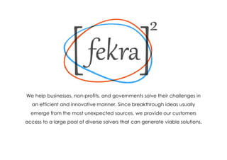 Fekra²: Introducing SolverMine Platform