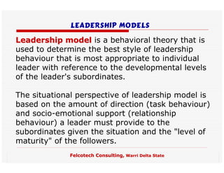 Management and Leadership Training Presentation | PDF