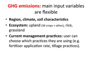 Feliciano Tool for geographic optimization mitigation options Nov 12 2014