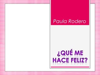 Paula Rodero
 