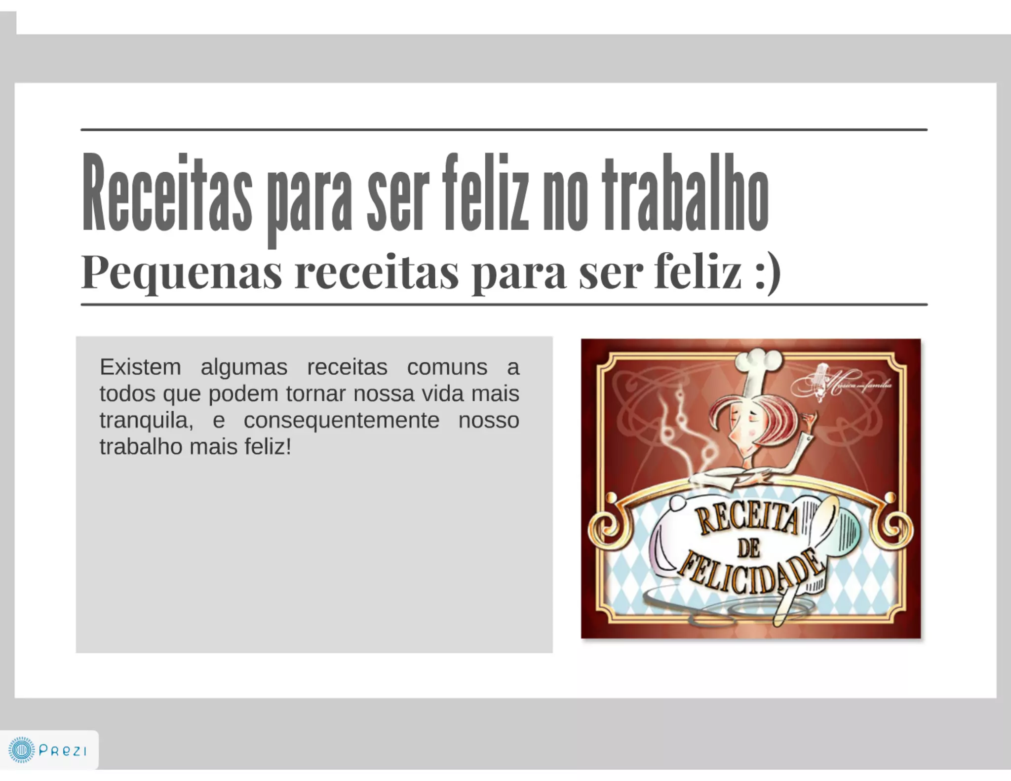 Felicidade no trabalho - Coach Juliana Emer