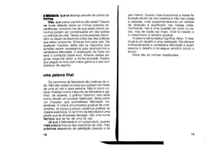 Felicidade  um trabalho interior