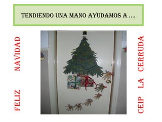 TENDIENDO UNA MANO AYUDAMOS A ….