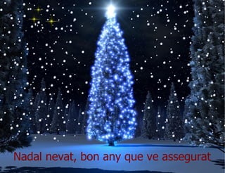 Nadal nevat, bon any que ve assegurat 