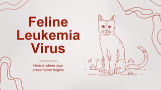 Feline
Leukemia
Virus
Here is where your
presentation begins
 