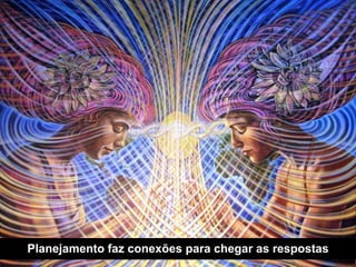 Planejamento faz conexões para chegar as respostas
 