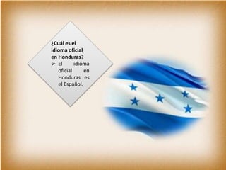 El Español de Honduras | PPTX