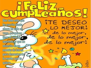 Que todo esto que he escrito hasta ahora ha sido en vano, porque no tiene el sentido aparente, y que no necesito de un montón de letras para demostrarte lo mucho que te quiero…..