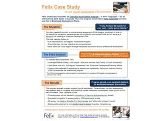 Felix Global Success Stories