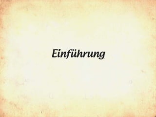 Einführung
 