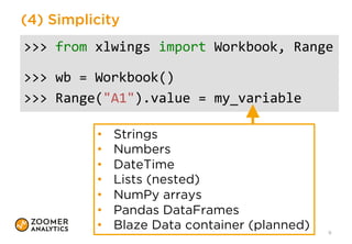 xlwings – Make Excel Fly with Python | PDF