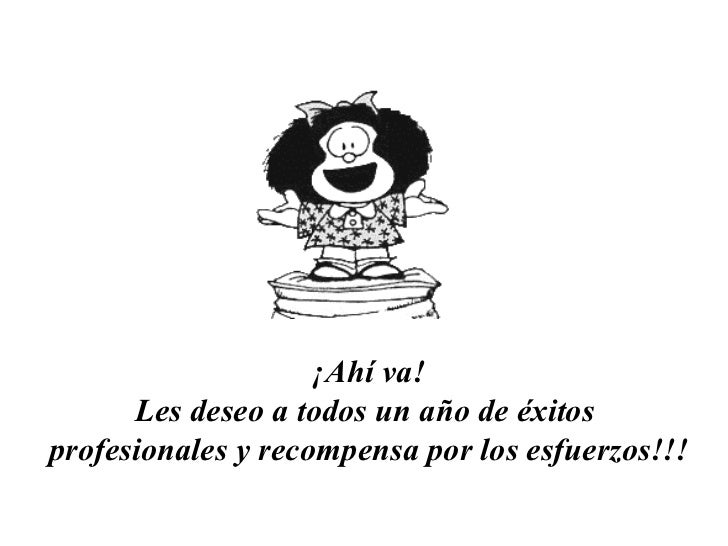 Feliz año por mafalda