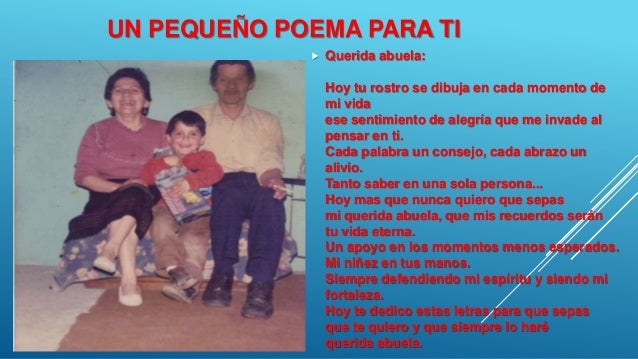 Feliz cumpleaños abuelita blanca de parte de sus