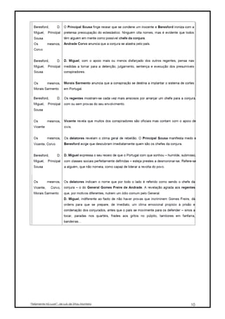 “Felizmente Há Luar!”, de Luís de Sttau Monteiro   10
 