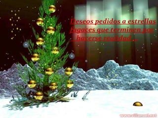 Deseos pedidos a estrellas fugaces que terminen por hacerse realidad … 