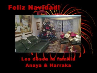 Feliz Navidad!




   Les desea la familia
    Anaya & Har r aka
 