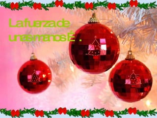 La fuerza de  unas manos …. 