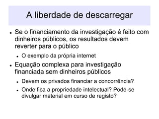 (Copenhagen Institute for Futures Studies)Ficam de fora?Trabalhos orfãos