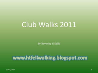 Fell club walks 2011 web