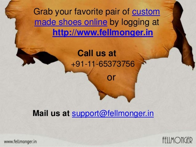 custom made shoes online