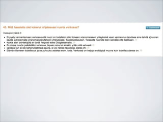 Nettisaapas koulutus