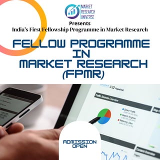 fellow programme
in
market research
(FPMR)
admission
open
Presents
India's First Fellowship Programme in Market Research
 