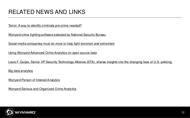 Crime Link Investigative Analysis Software