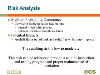 Effective Storage Tank Risk Management | PPTX
