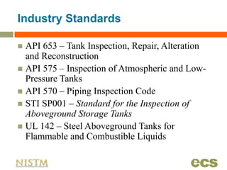 Effective Storage Tank Risk Management | PPTX