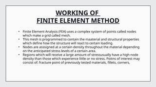 FEM.pptx on enginiiering design and coading | PPTX